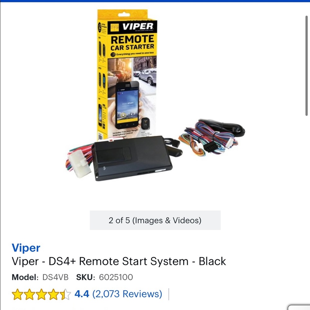 Viper remote start system for your car